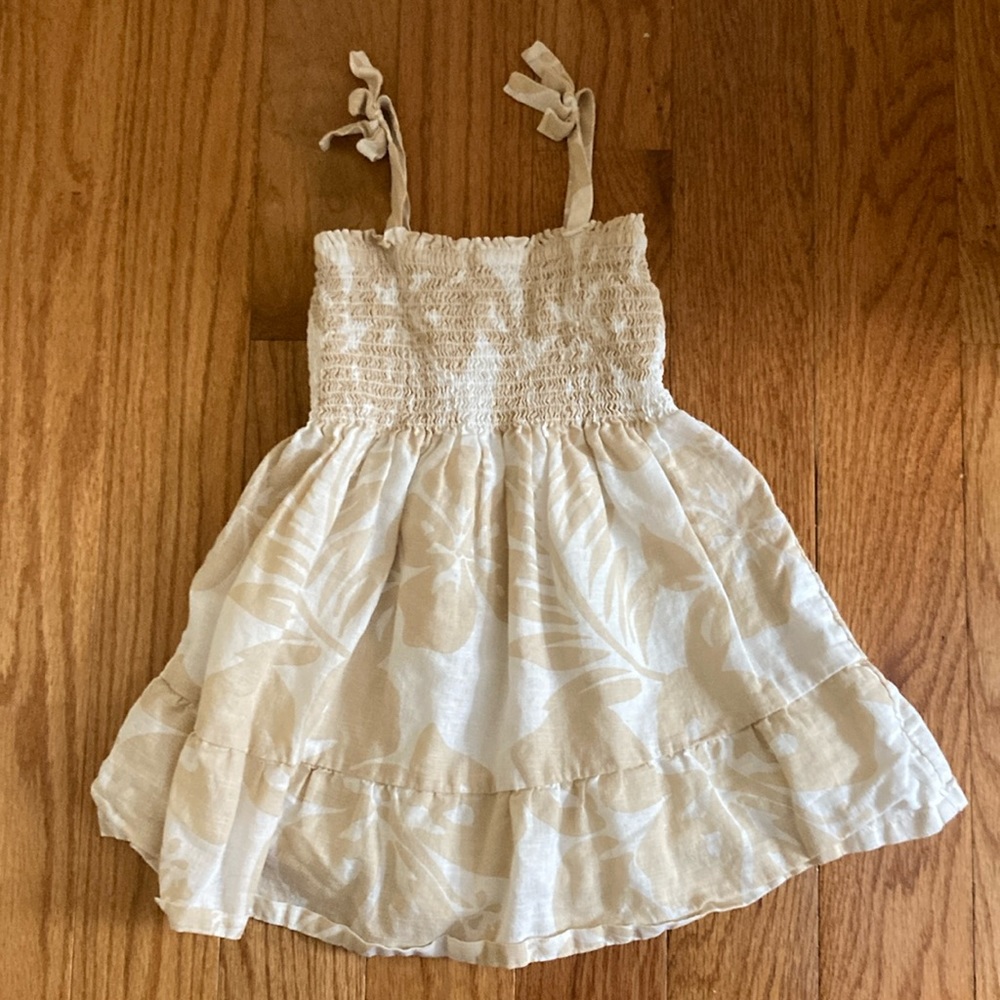 GAP Cream Floral Kids Dress
